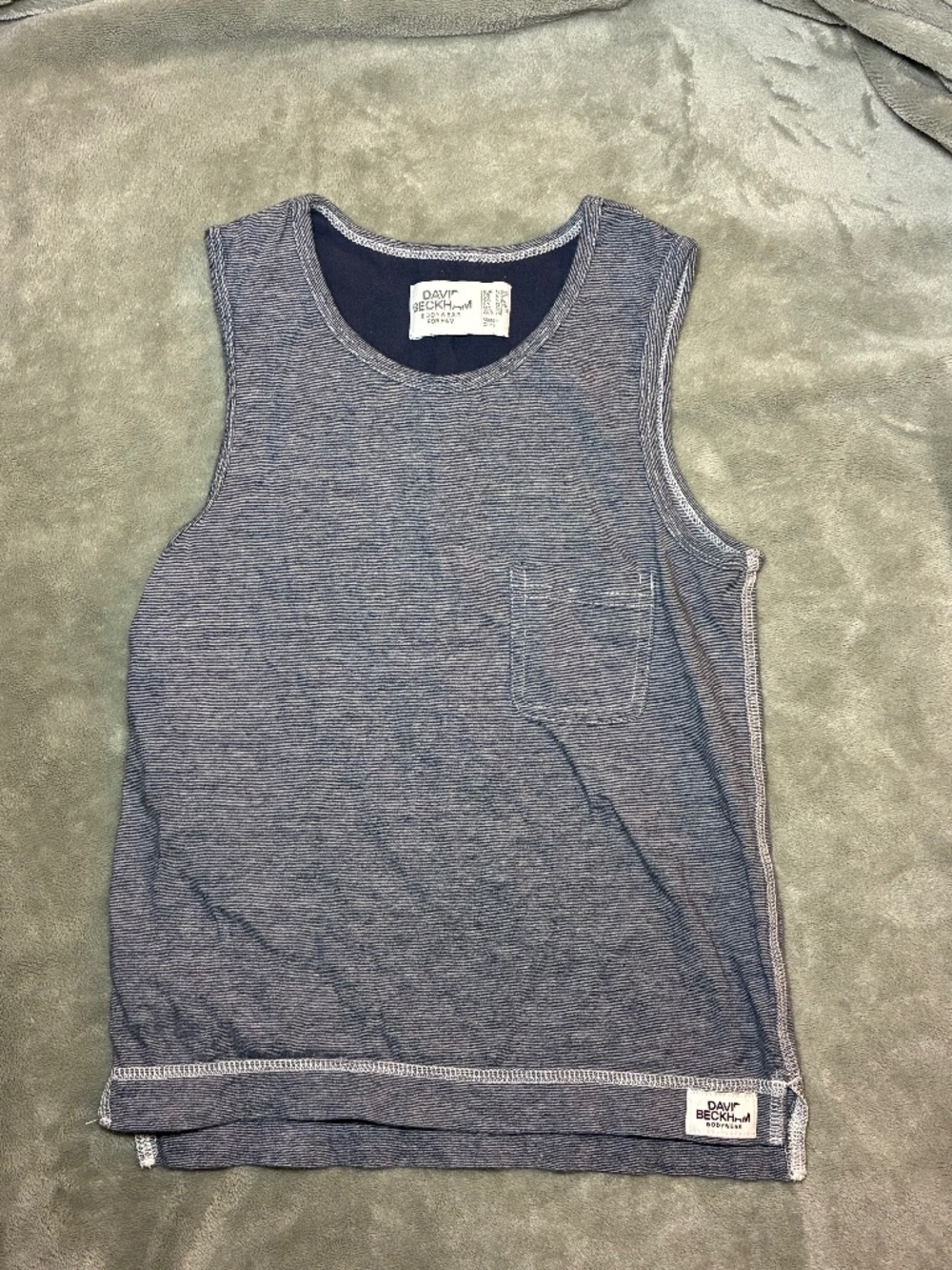 Grey Sleeveless Crew Neck